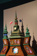 Wystawa szopek w krakowskiej Galerii " Krzysztofory "