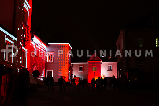 Iluminacje okolicznościowe na Jasnej Górze z okazji 100-lecia odzyskania niepodległości przez Polskę Karol Porwich Karol Porwich/ foto.Paulinianum