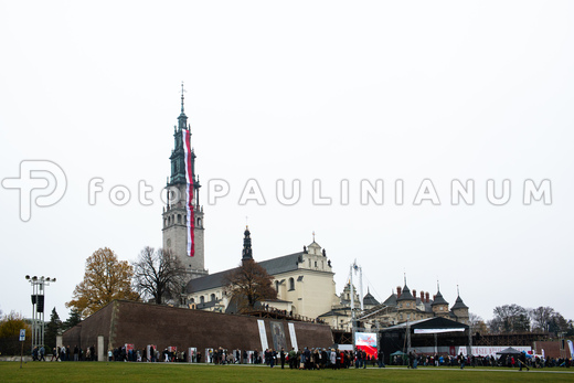 Obchody 100-lecia odzyskania niepodległości na Jasnej Górze Karol Porwich Karol Porwich/foto.Paulinianum