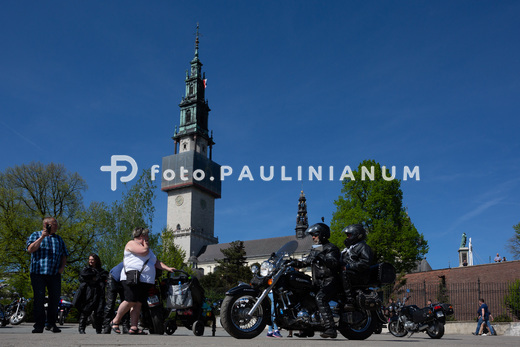 7. Motocyklowy Zjazd Gwieździsty na Jasną Górę Karol Porwich Karol Porwich/foto.Paulinianum